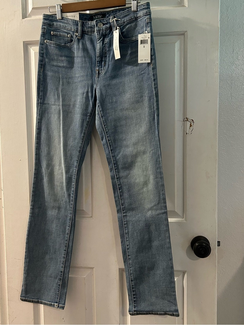 Lauren Ralph Lauren Light Blue Straight Leg Jeans